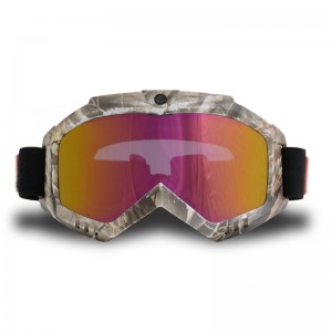Ski Goggles with Camera in camouflage